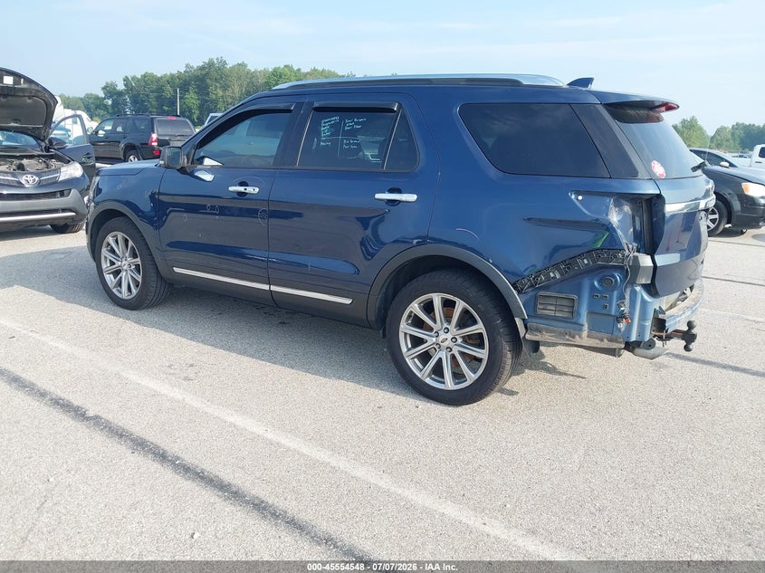 Vin: 1fm5k8f89ggb42985, lot: 46052859, ford explorer limited 20163