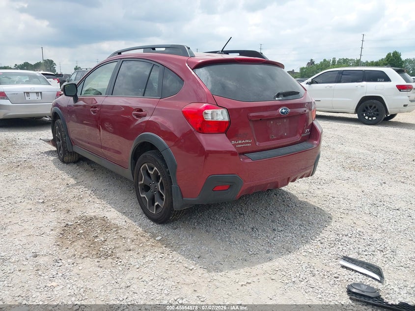 Vin: jf2gpagc4e8232417, lot: 46052889, subaru xv crosstrek 2.0i limited 20143