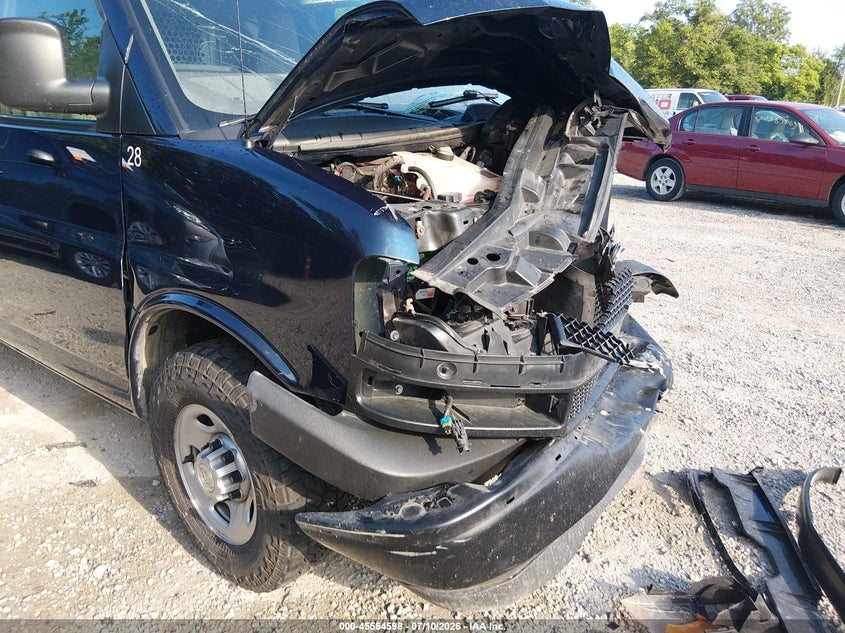 2021 Chevrolet Express Cargo Rwd 2500 Regular Wheelbase Wt VIN: 1GCWGAF75M1176848 Lot: 45554598