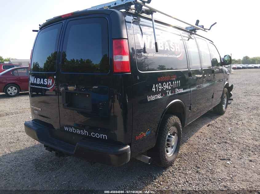Vin: 1gcwgaf75m1176848, lot: 46052908, chevrolet express cargo rwd 2500 regular wheelbase wt 20214