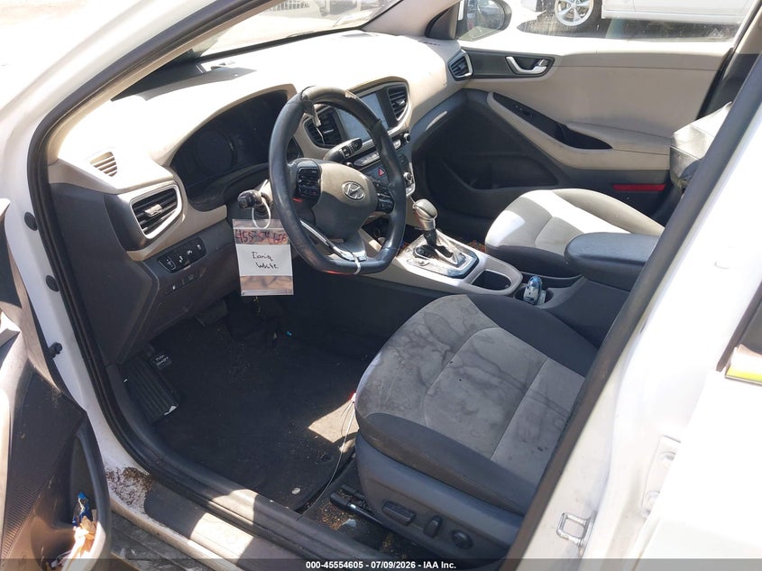 2019 Hyundai Ioniq Hybrid Sel VIN: KMHC75LC1KU139573 Lot: 45554605