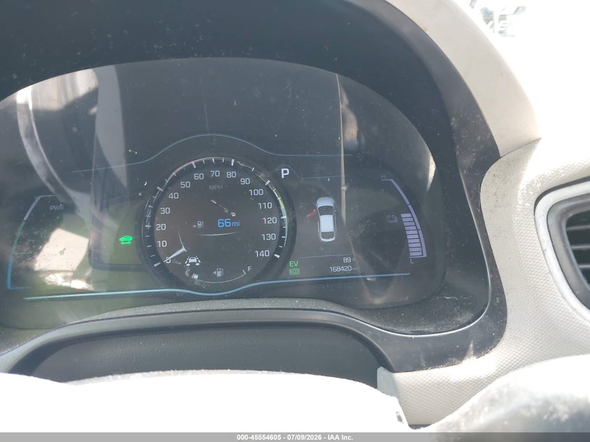 2019 Hyundai Ioniq Hybrid Sel VIN: KMHC75LC1KU139573 Lot: 45554605