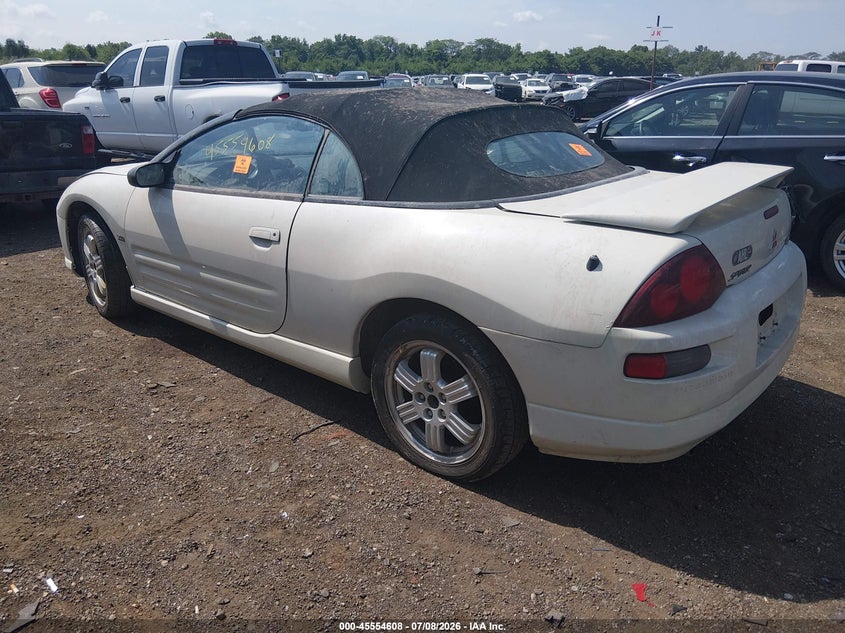 2001 MITSUBISHI ECLIPSE SPYDER auction photo 3