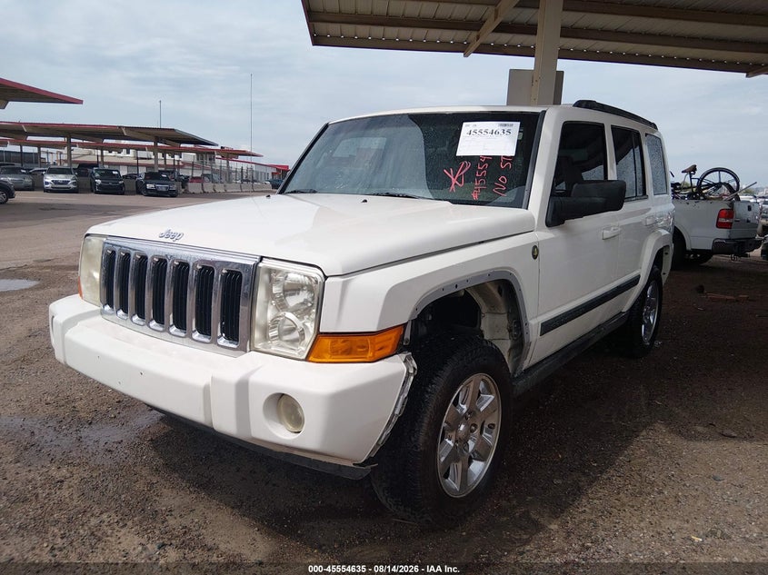 2007 Jeep Commander, Обычный износ, IAAI, VIN 1J8HH48K37C627169 — фото 2