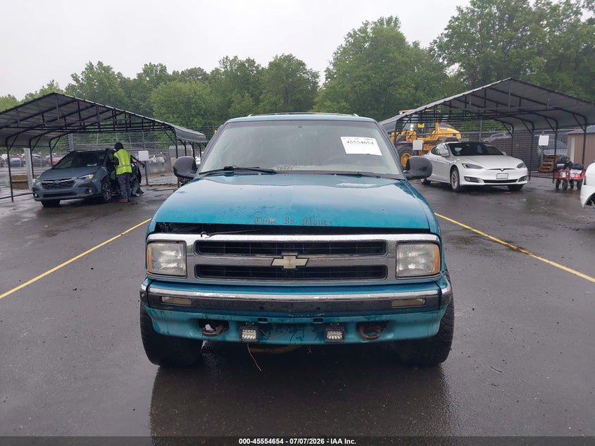 1995 Chevrolet Blazer VIN: 1GNDT13W4SK178300 Lot: 45554654