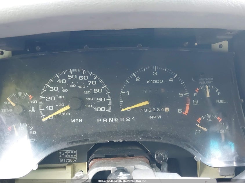 1995 Chevrolet Blazer VIN: 1GNDT13W4SK178300 Lot: 45554654