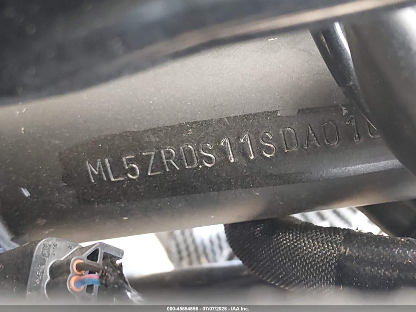 2025 Kawasaki Zr900 S VIN: ML5ZRDS11SDA01046 Lot: 45554656