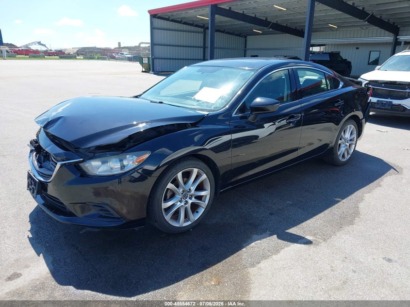 Vin: jm1gj1v58g1427226, lot: 46052983, mazda mazda6 i touring 20162