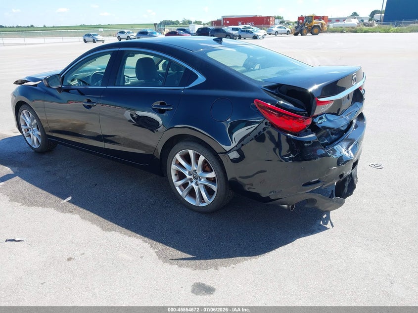 Vin: jm1gj1v58g1427226, lot: 46052983, mazda mazda6 i touring 20163