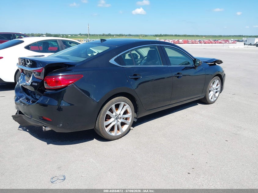 Vin: jm1gj1v58g1427226, lot: 46052983, mazda mazda6 i touring 20164