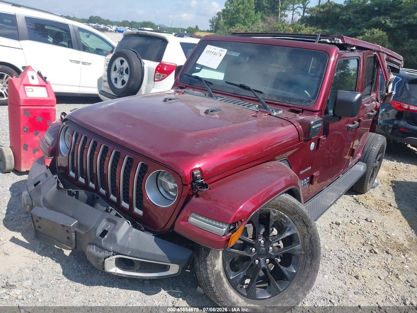 JEEP WRANGLER 4XE 2021 VIN 1C4JJXP69MW682285