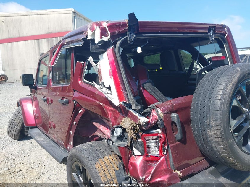 2021 JEEP WRANGLER 4XE auction photo 6