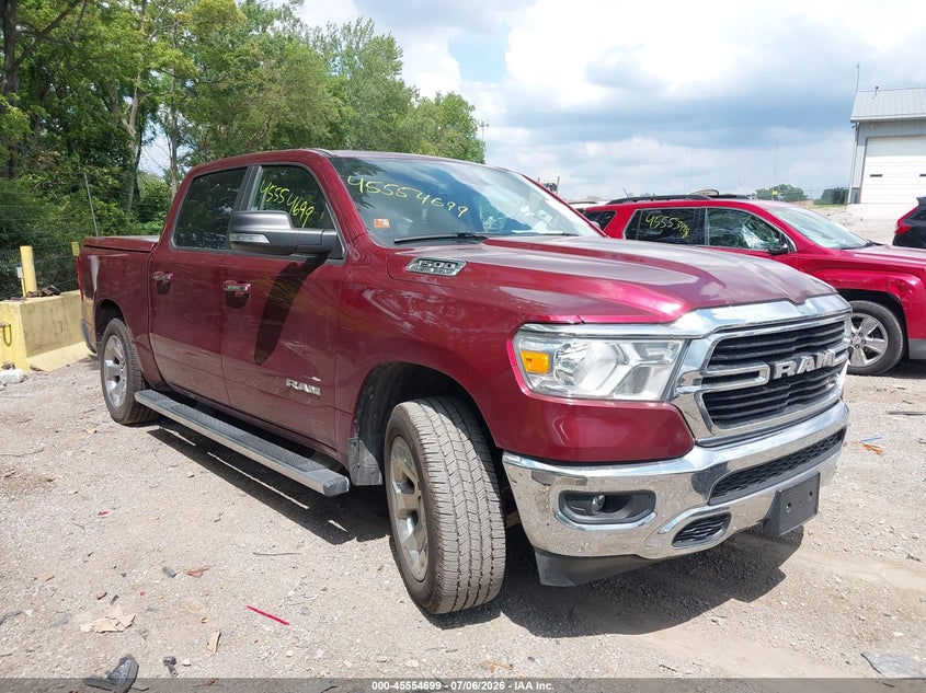 Vin: 1c6srfft5kn606958, lot: 46053009, ram 1500 big horn/lone star  4x4 5'7 box 2019 img_1