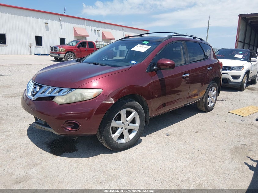 2010 NISSAN MURANO auction photo 2