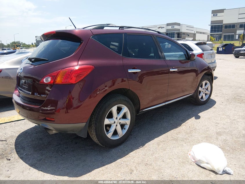 2010 NISSAN MURANO auction photo 4