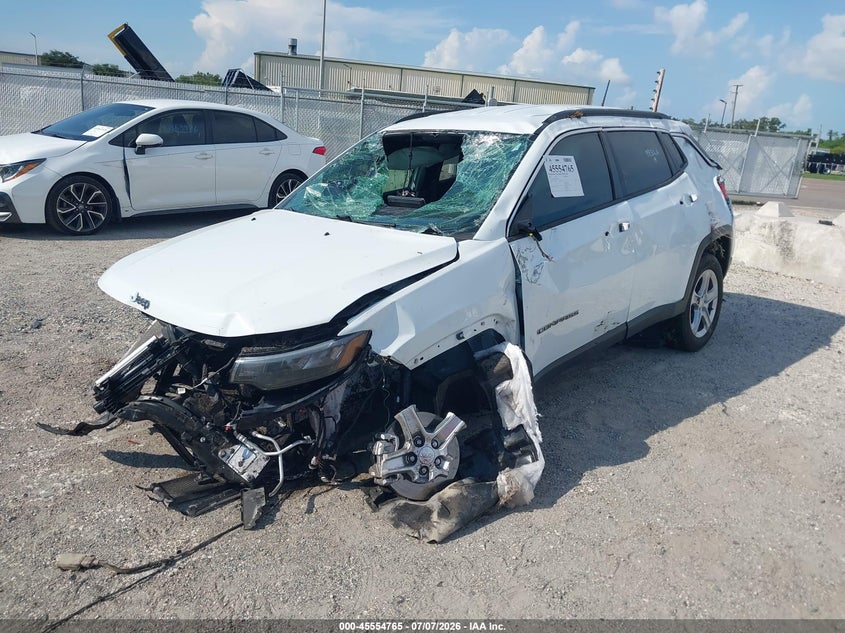 Vin: 3c4njdbn8rt592895, lot: 46053076, jeep compass latitude 4x4 20242