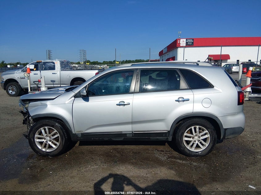 KIA SORENTO 2015 VIN 5XYKTCA63FG612359