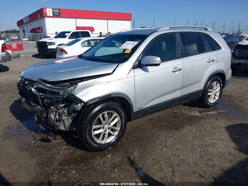 KIA SORENTO 2015 VIN 5XYKTCA63FG612359