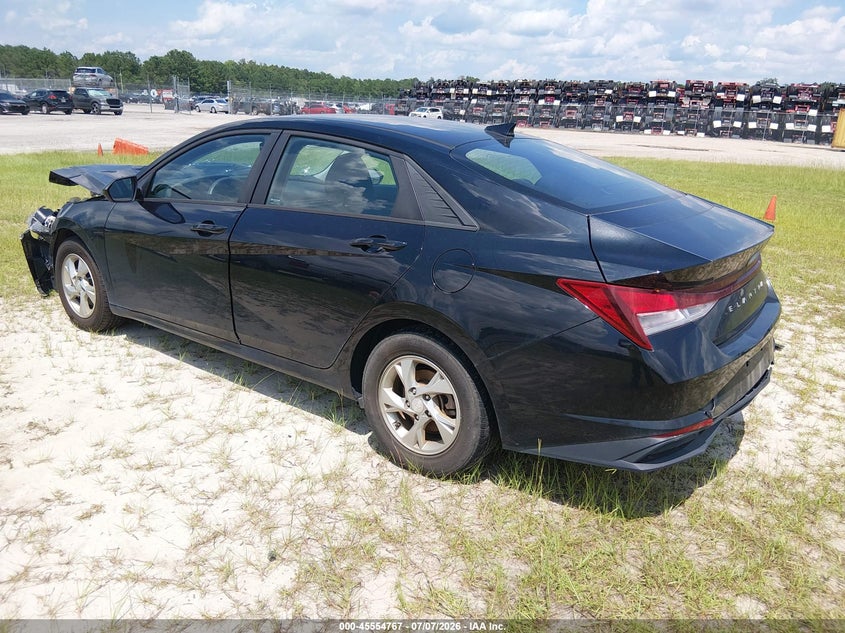 Vin: kmhll4agxpu574711, lot: 46053078, hyundai elantra se 20233