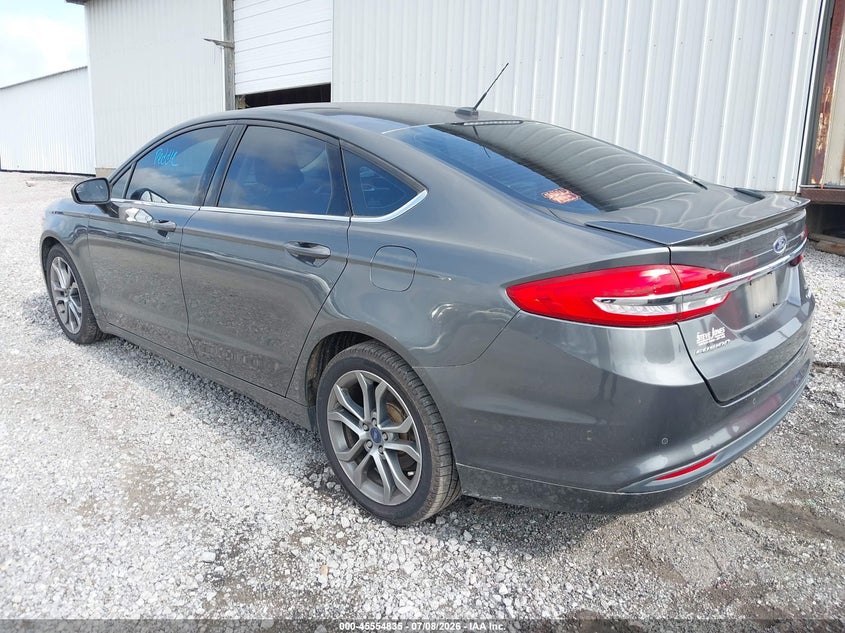 2017 FORD FUSION auction photo 3