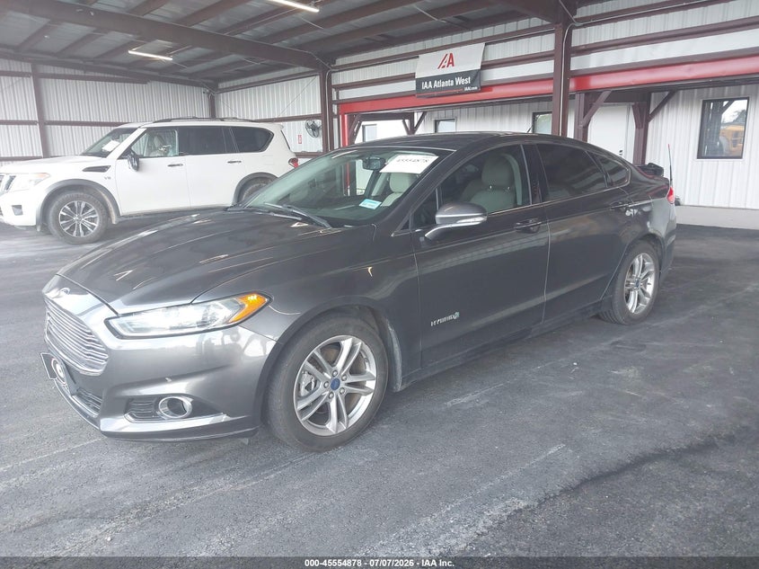 2015 FORD FUSION HYBRID auction photo 2