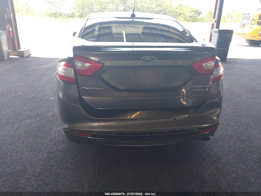 2015 FORD FUSION HYBRID auction photo 6