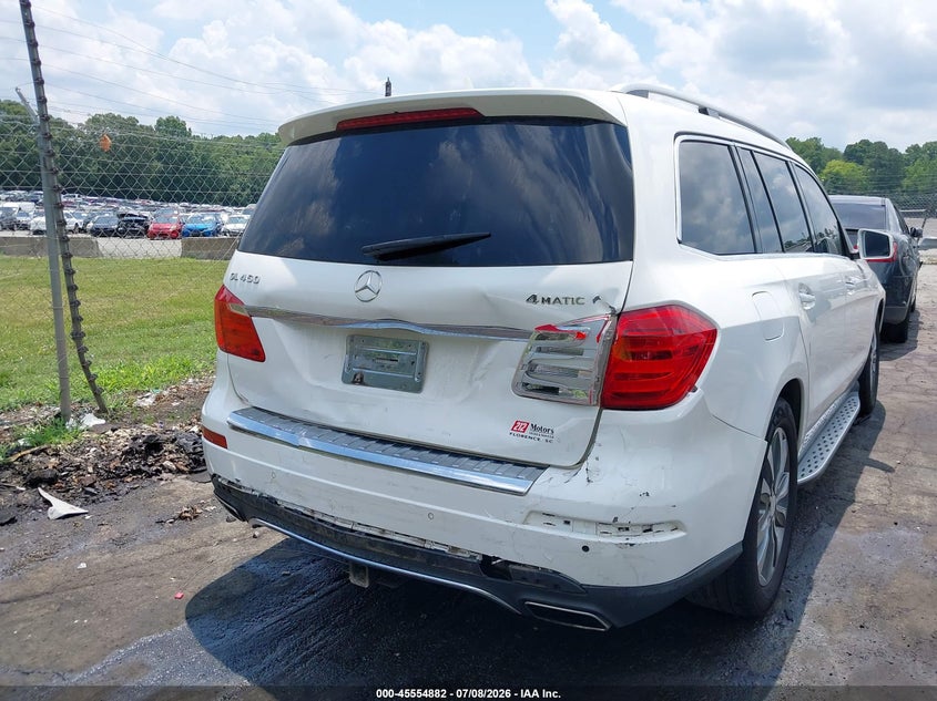 2015 Mercedes-Benz Gl 450 4Matic VIN: 4JGDF6EE6FA444389 Lot: 45554882