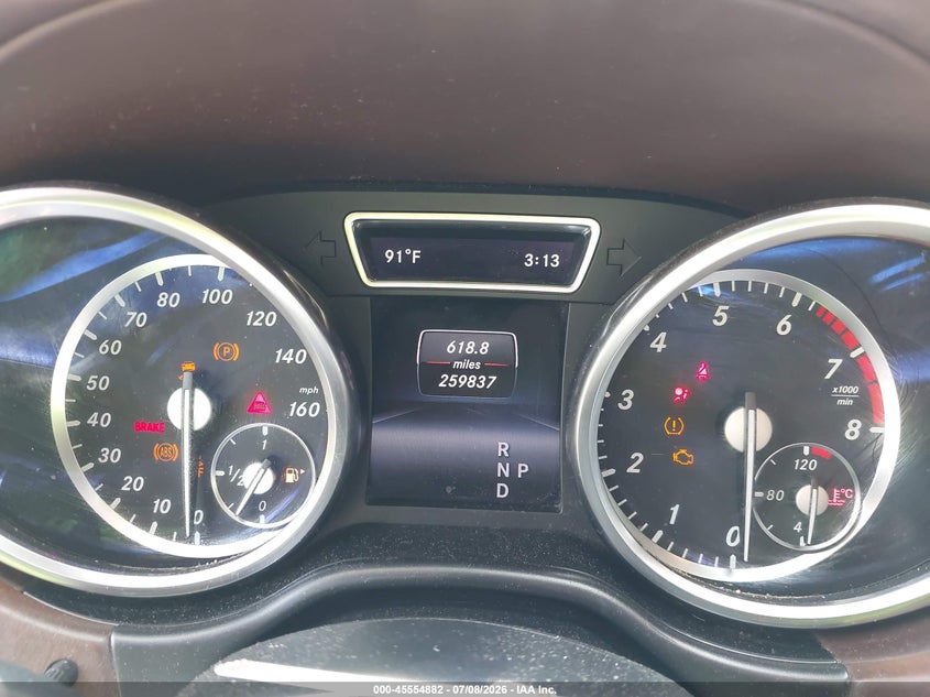 2015 Mercedes-Benz Gl 450 4Matic VIN: 4JGDF6EE6FA444389 Lot: 45554882