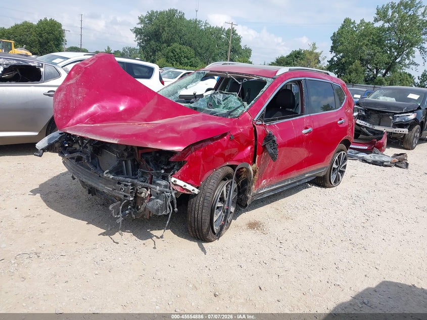 2017 NISSAN ROGUE auction photo 2