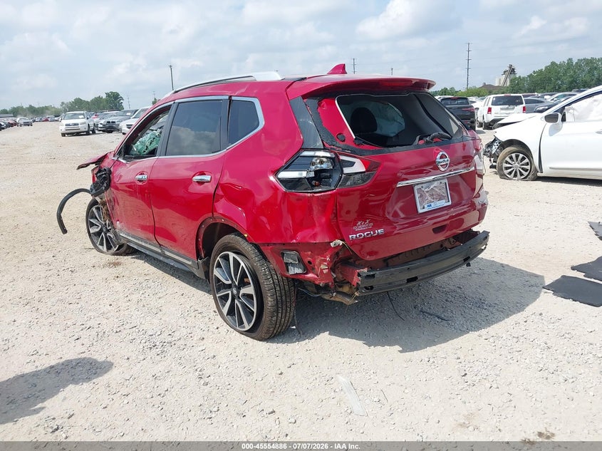 2017 NISSAN ROGUE auction photo 3