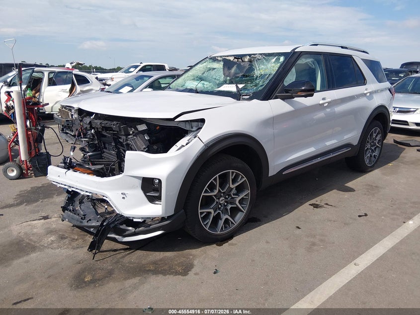 Vin: 1fmwk8hc4sgb55433, lot: 46053227, ford explorer platinum 20252