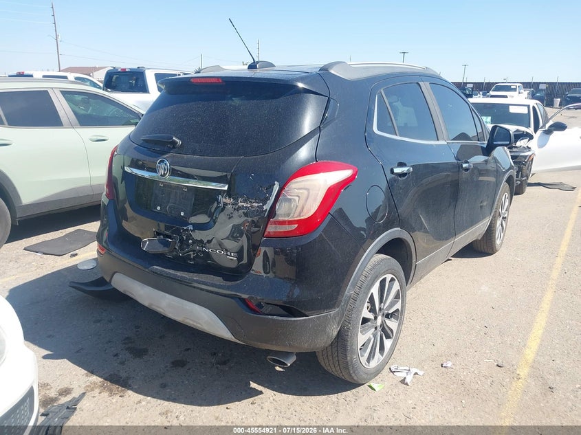 Vin: kl4cjesb4mb351133, lot: 46053232, buick encore awd preferred 20214