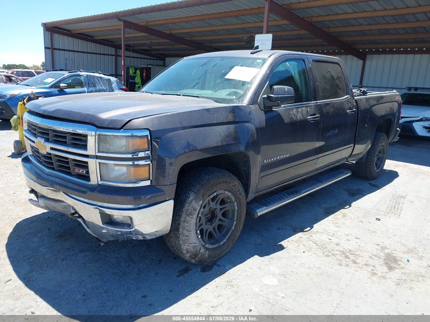 2015 Chevrolet Silverado, Удар спереди, IAAI, VIN 1GCUKREC3FF203005 — фото 2