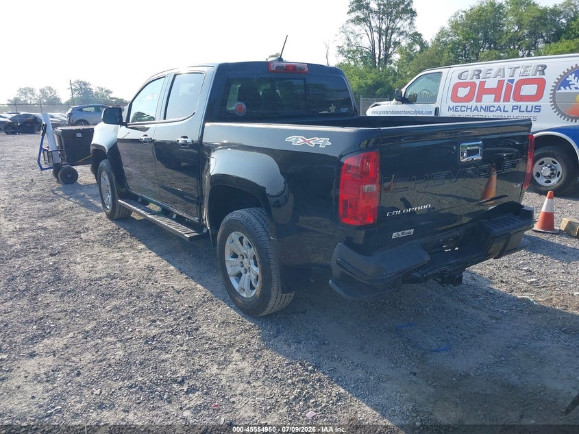 2022 CHEVROLET COLORADO auction photo 3