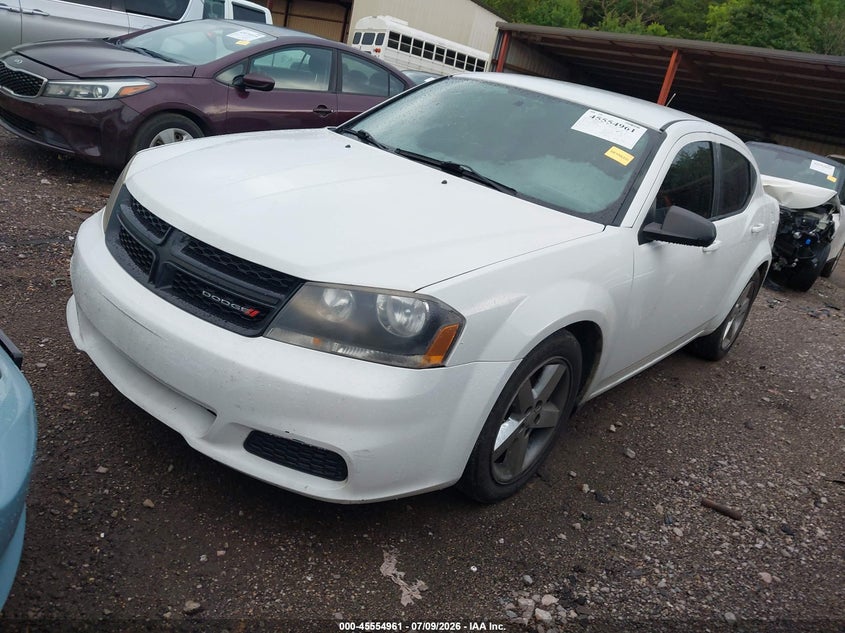Vin: 1c3cdzab2cn158549, lot: 46053272, dodge avenger se 20122