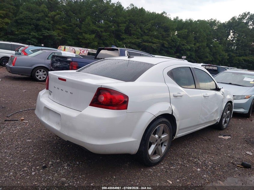 Vin: 1c3cdzab2cn158549, lot: 46053272, dodge avenger se 20124