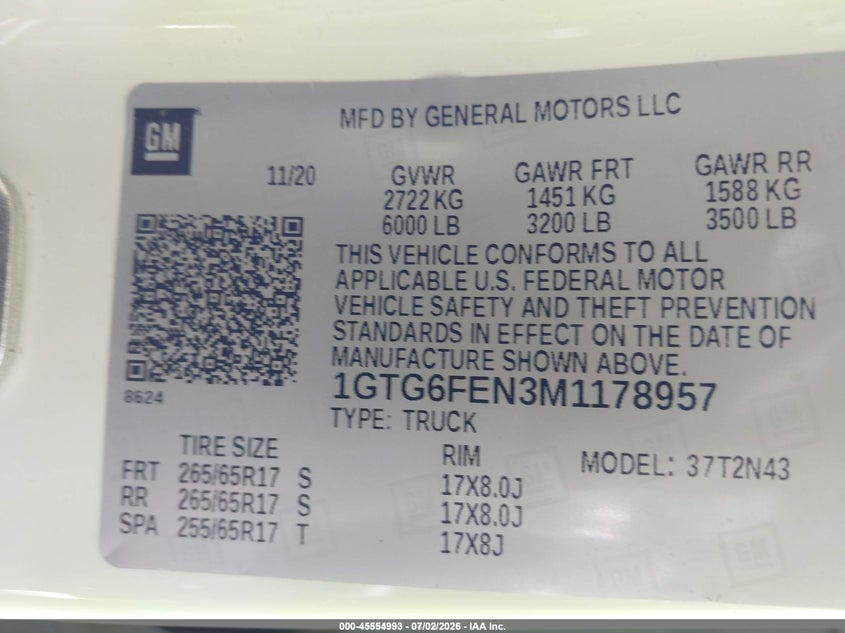 2021 GMC CANYON 4WD SHORT BOX AT4 - CLOTH · Фото 9