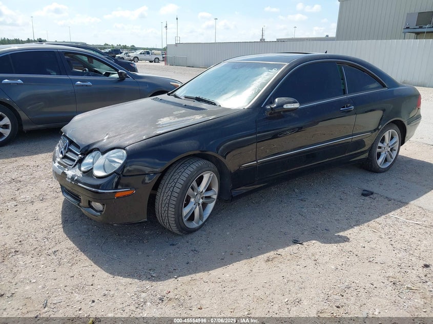 2008 MERCEDES-BENZ CLK 350 auction photo 2
