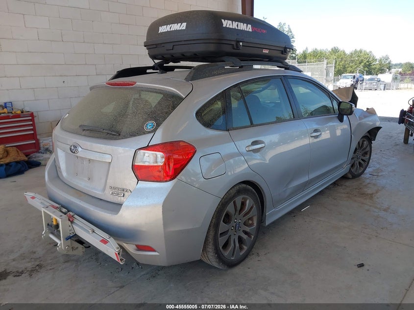 2015 SUBARU IMPREZA auction photo 4