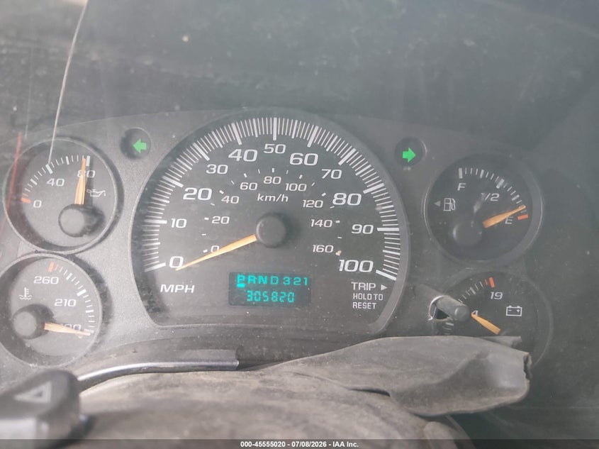 2007 Chevrolet Express Work Van VIN: 1GCGG25V871237169 Lot: 45555020