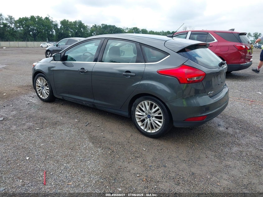 Vin: 1fadp3n29jl306404, lot: 46053342, ford focus titanium 20183