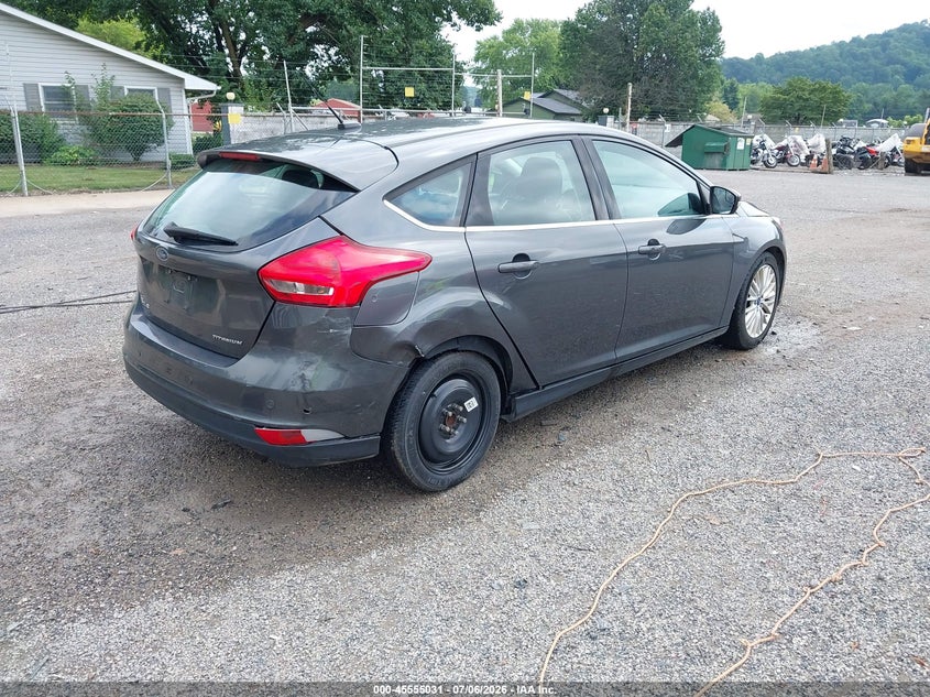 Vin: 1fadp3n29jl306404, lot: 46053342, ford focus titanium 20184