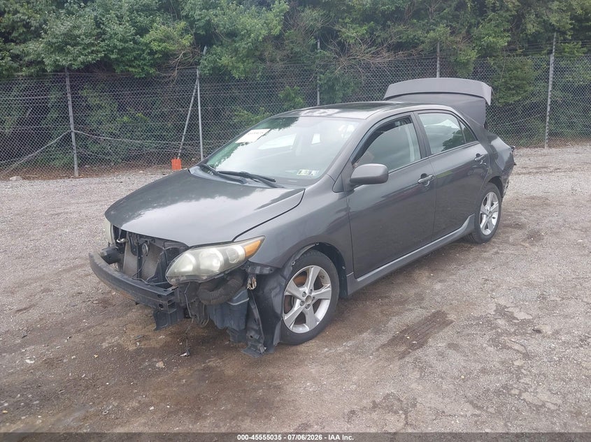 Vin: 2t1bu4ee4bc603163, lot: 46053346, toyota corolla s 20112