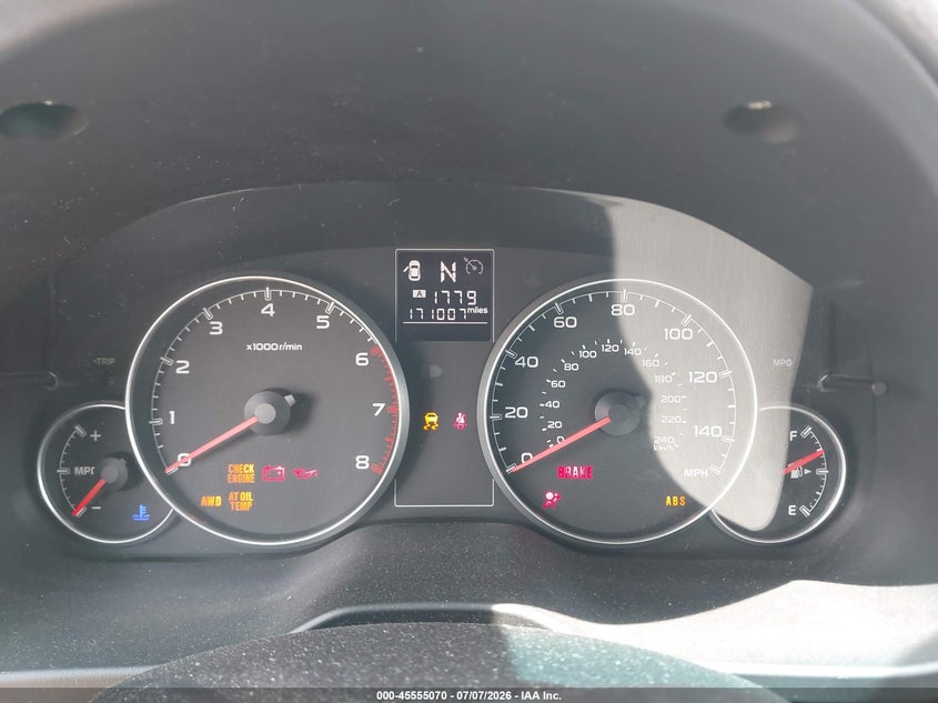 2014 SUBARU OUTBACK auction photo 7
