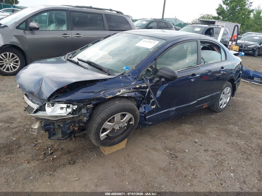 2007 Honda Civic, Left Side, IAAI, VIN 1HGFA16547LO11724 — photo 2