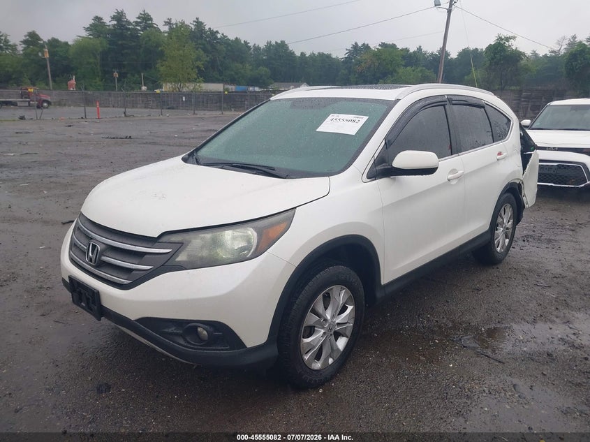 2013 Honda CR-V, Rear, IAAI, VIN 5J6RM4H76DL026220 — photo 2
