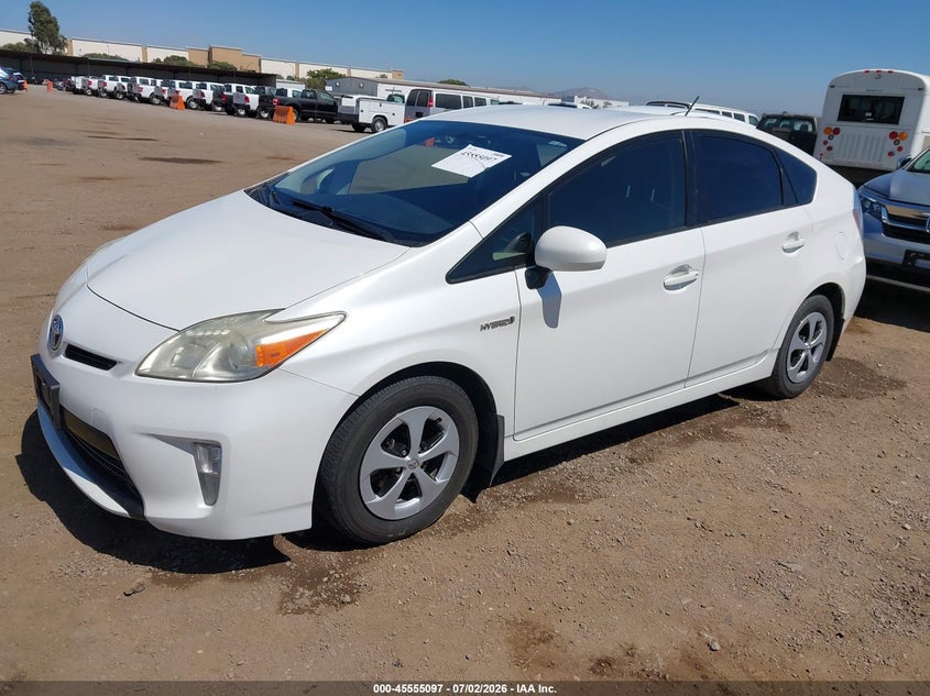 2013 TOYOTA PRIUS auction photo 2