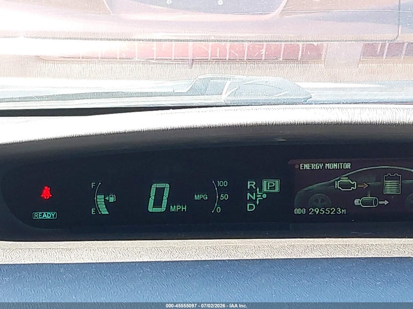 2013 TOYOTA PRIUS auction photo 7