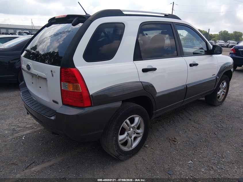 2007 KIA SPORTAGE auction photo 4