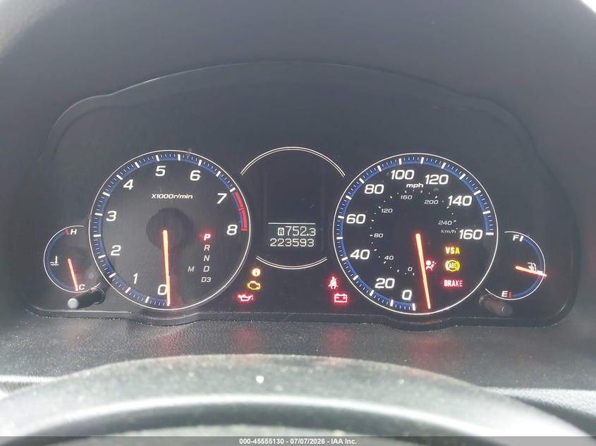 2006 Acura Tsx VIN: JH4CL96806C027730 Lot: 45555130